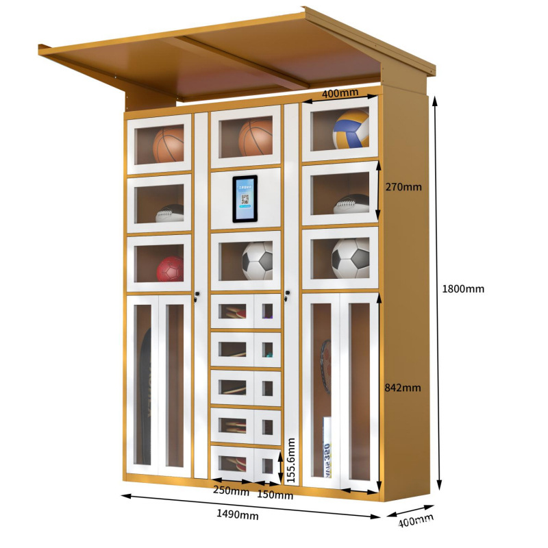 Sports Equipment Cabinet - Armadietto smart per noleggio e restituzione