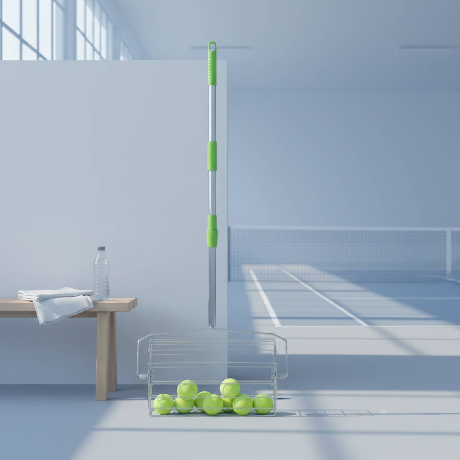 Sports Equipment Training - Raccoglitore di Palline da Pickleball Regolabile,