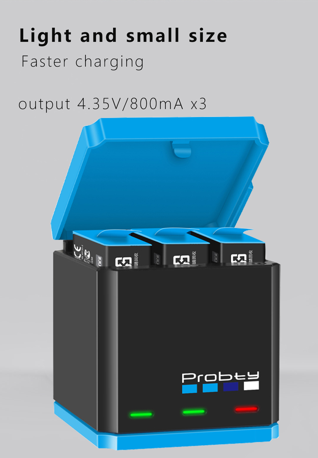 Caricabatterie per GoPro 12 11 - Sports Equipment Cabinet recensione e prezzo