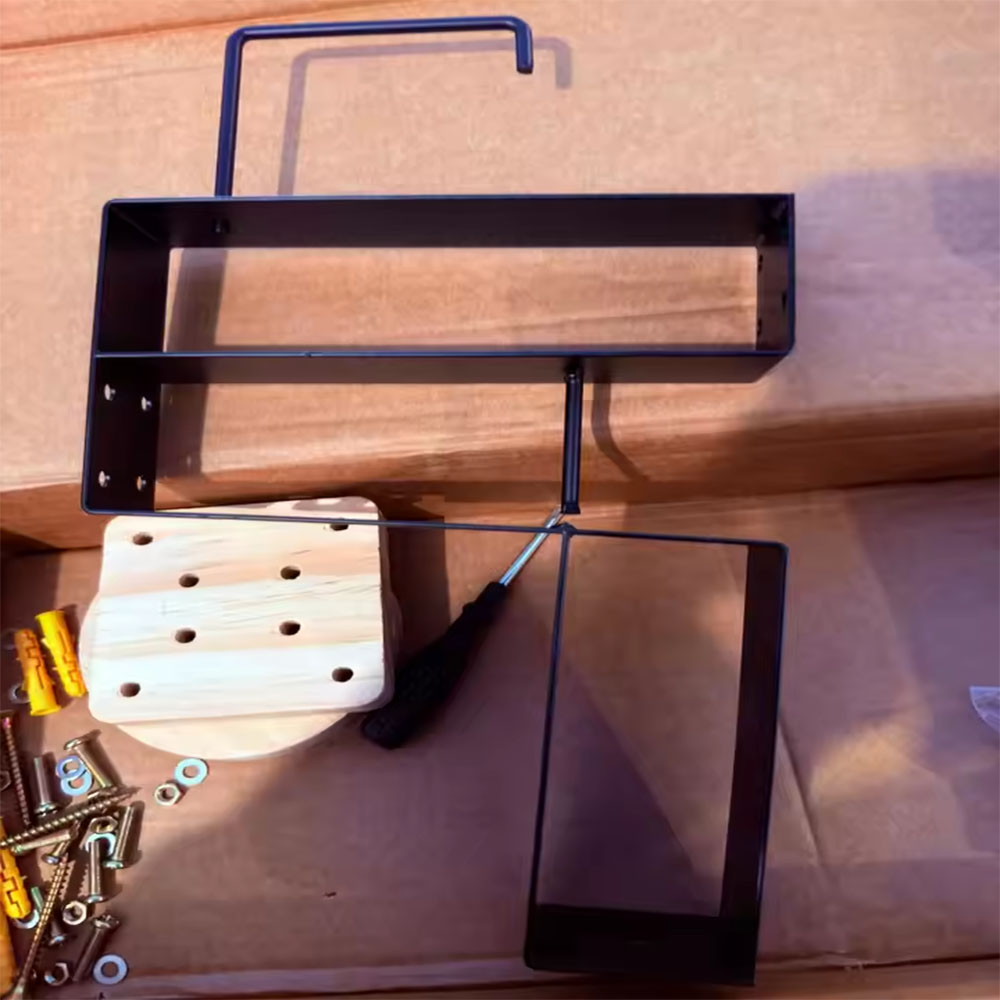Supporto da parete in legno pe - Sports Equipment Organizer Rack recensione e prezzo