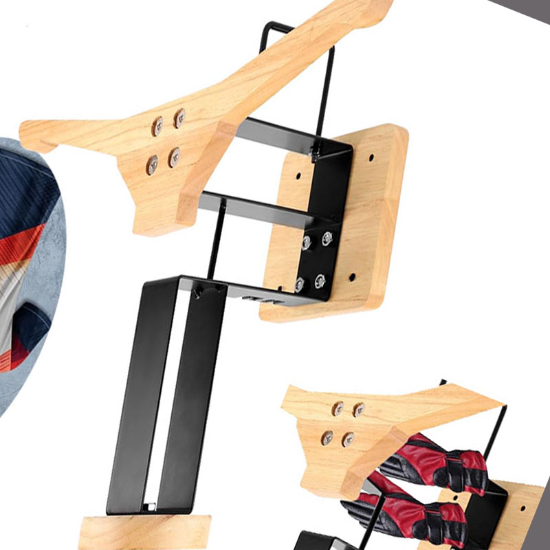 Supporto da parete in legno pe - Sports Equipment Organizer Rack recensione e prezzo