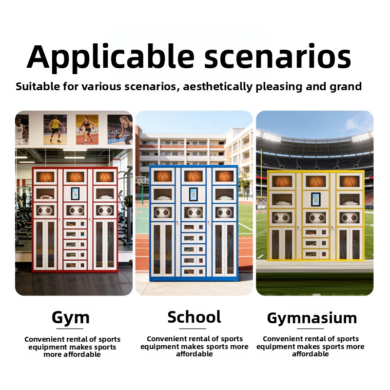 Armadietto smart per noleggio  - Sports Equipment Cabinet recensione e prezzo