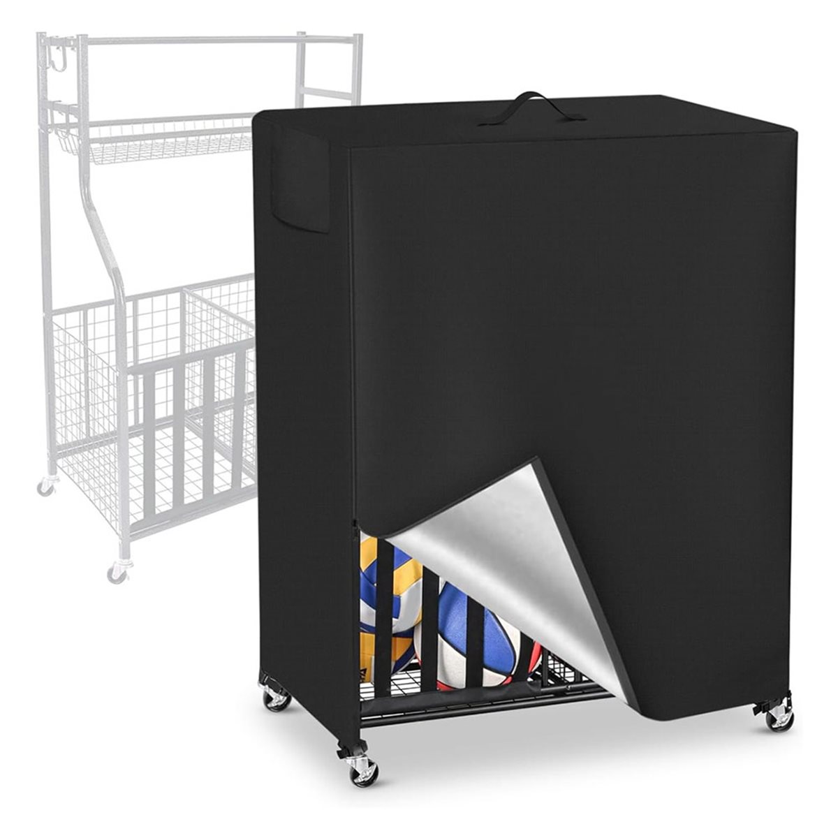 Copertura per rack da basket C - Sports Equipment Organizer Rack recensione e prezzo