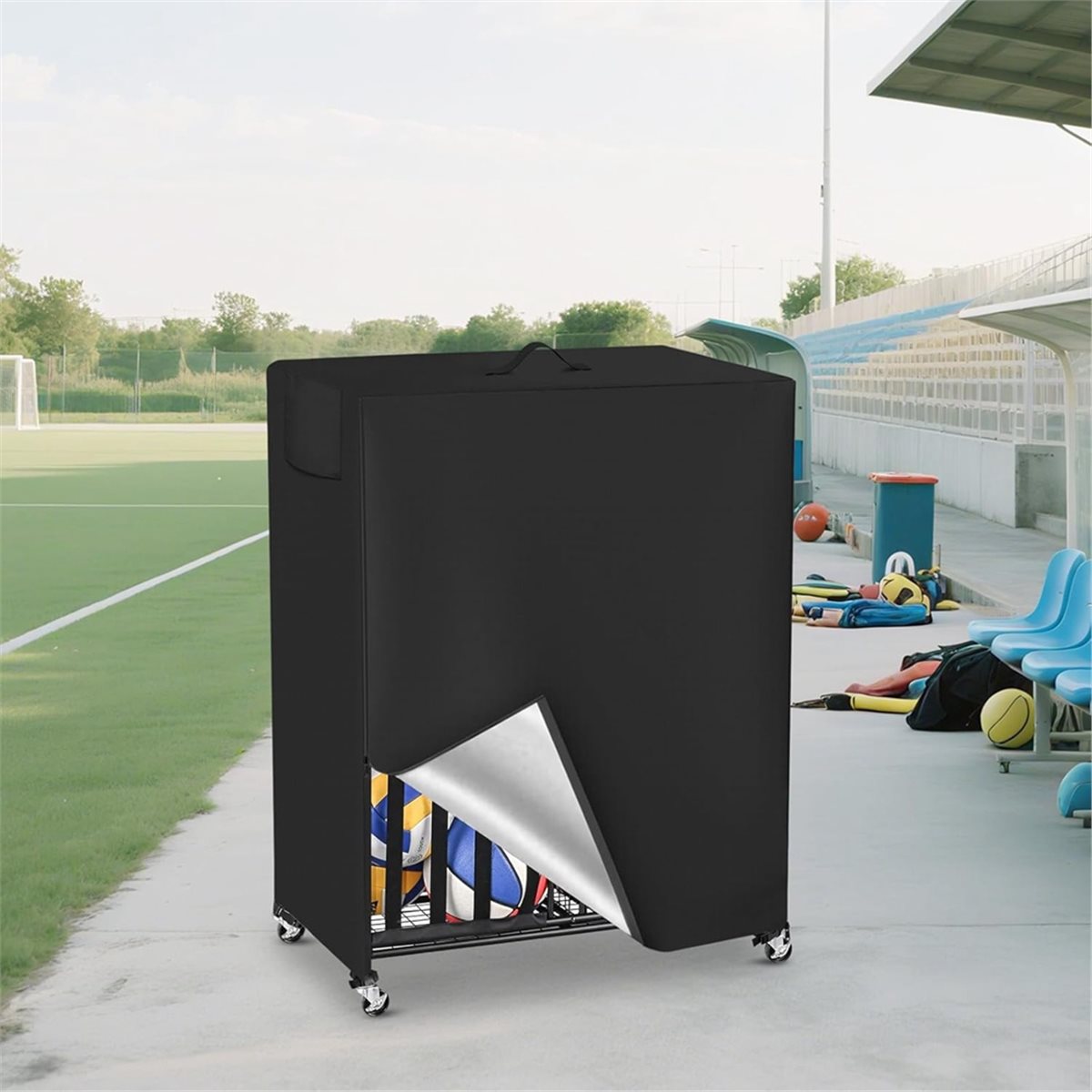 Copertura per rack da basket C - Sports Equipment Organizer Rack recensione e prezzo