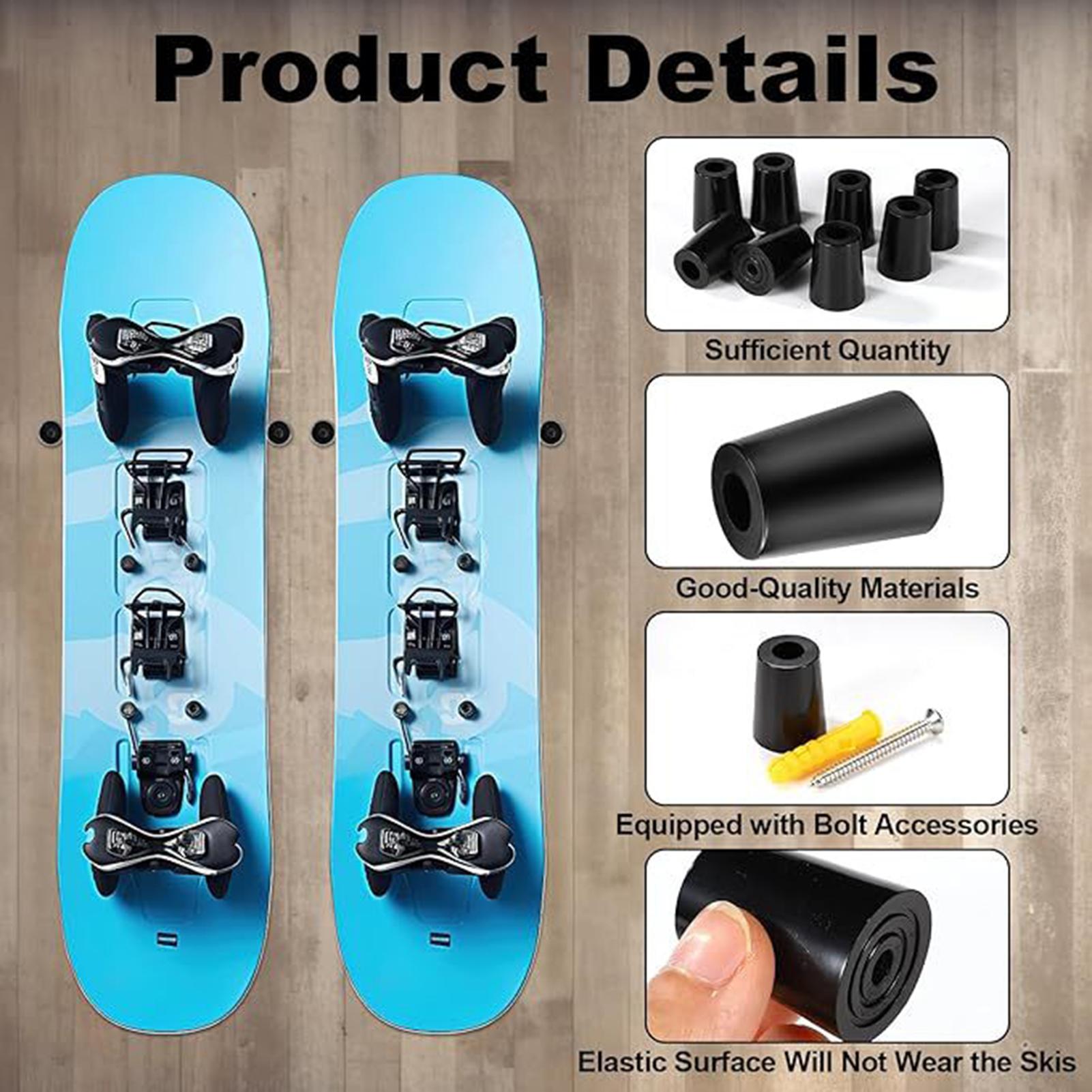 Portaoggetti da parete per sci - Sports Equipment Shop recensione e prezzo
