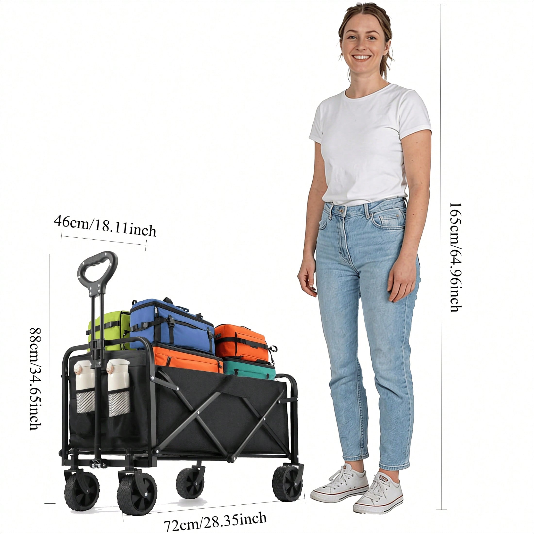 Carrello da campeggio pieghevo - Sports Equipment Shop recensione e prezzo
