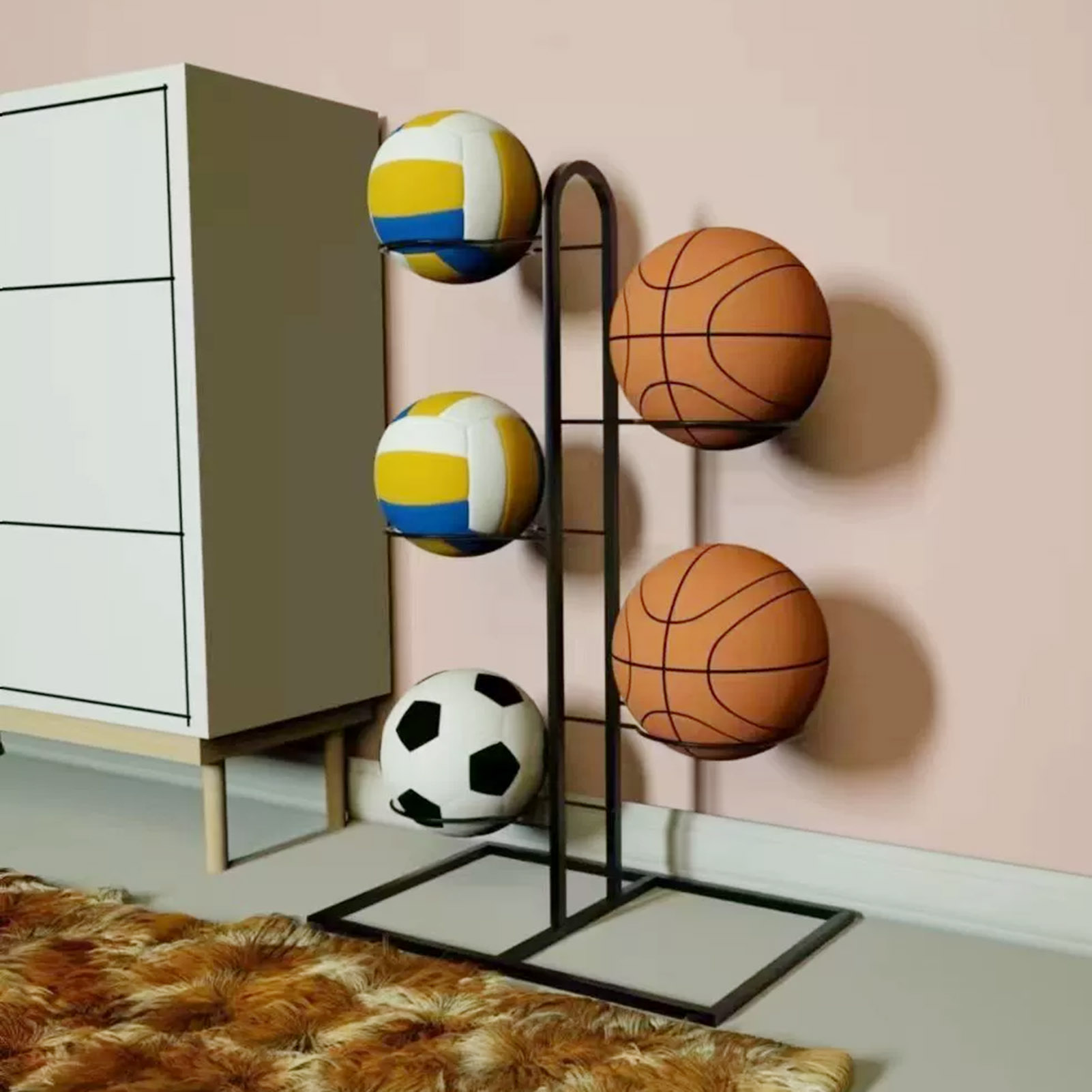 Organizzatore di stoccaggio mu - Sports Equipment Organizer Rack recensione e prezzo
