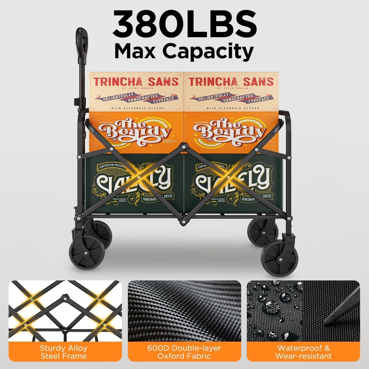 Carrello Pieghevole per Ogni T - Sports Equipment Shop recensione e prezzo