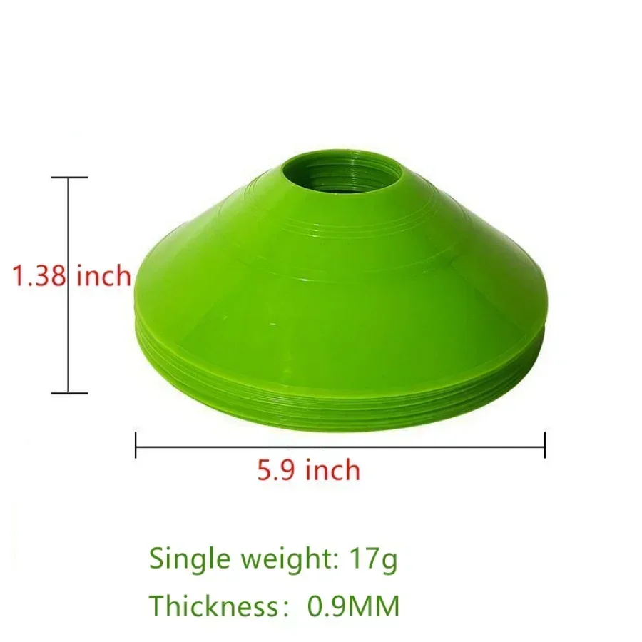 10 pezzi di coni da calcio dis - Football Training Cone recensione e prezzo