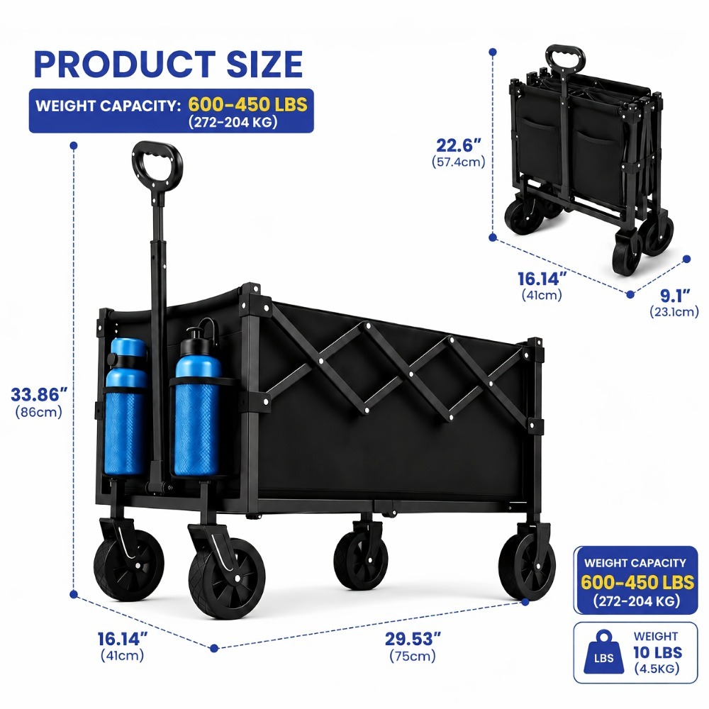 Carrello da Giardino Pieghevol - Sports Equipment Shop recensione e prezzo